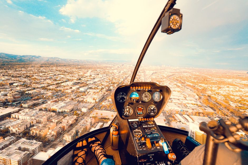 tour en helicóptero